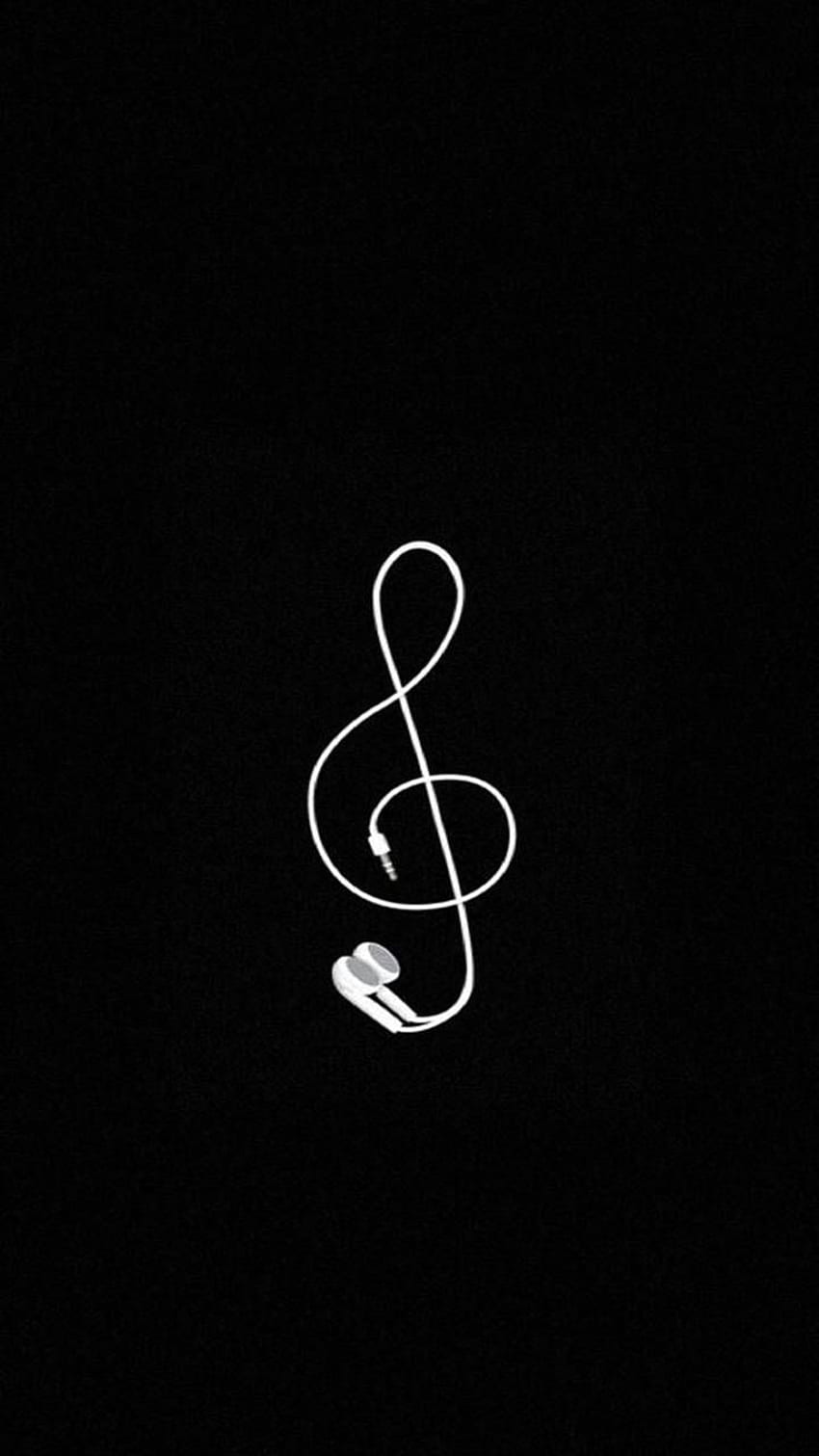 Music note earbuds, Music Symbol HD phone wallpaper