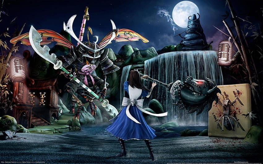Videospiele, Anime, Alice, Alice Madness Returns, Alice im Wunderland, Comics, Mythologie, Screenshot, Computer HD-Hintergrundbild