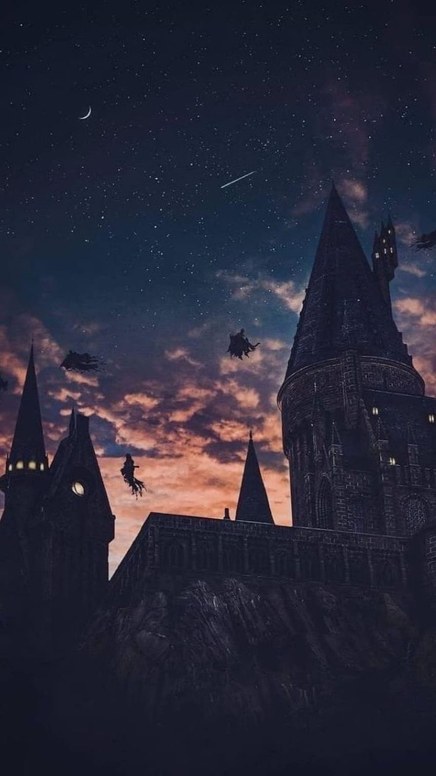 dla magicznego Harry'ego Pottera, Szkoła Harry'ego Pottera Tapeta na telefon HD