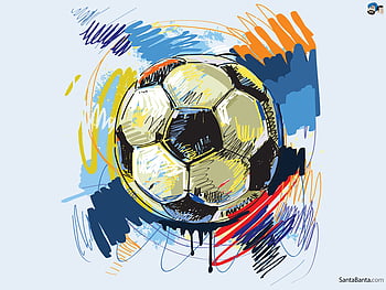 Football Illustration, Abstract Soccer HD wallpaper | Pxfuel