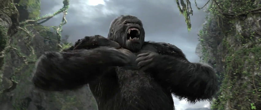 King Kong Breit, Gorilla King HD-Hintergrundbild