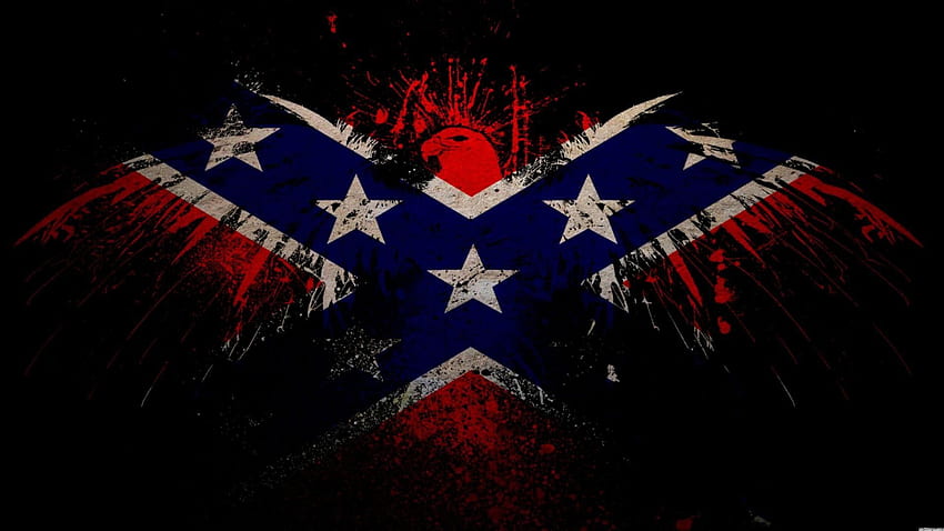 CONFEDERATE flag usa america united states csa civil war rebel dixie, Bone Collector HD wallpaper