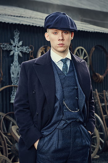 Cillian Murphy Paul Anderson Joe Cole hot pose by car Peaky Blinders Photo  3543