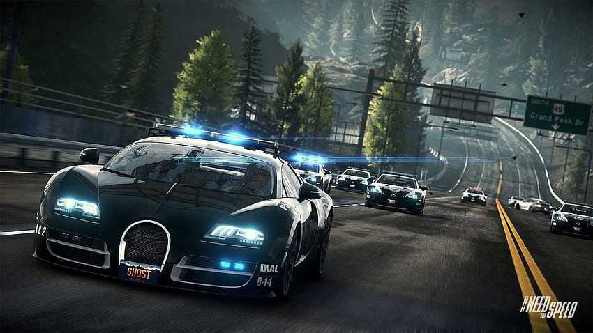 Bugatti Cop Car, Juegos fondo de pantalla