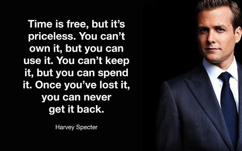 Harvey Specter quotes to help you win at life HD wallpaper | Pxfuel