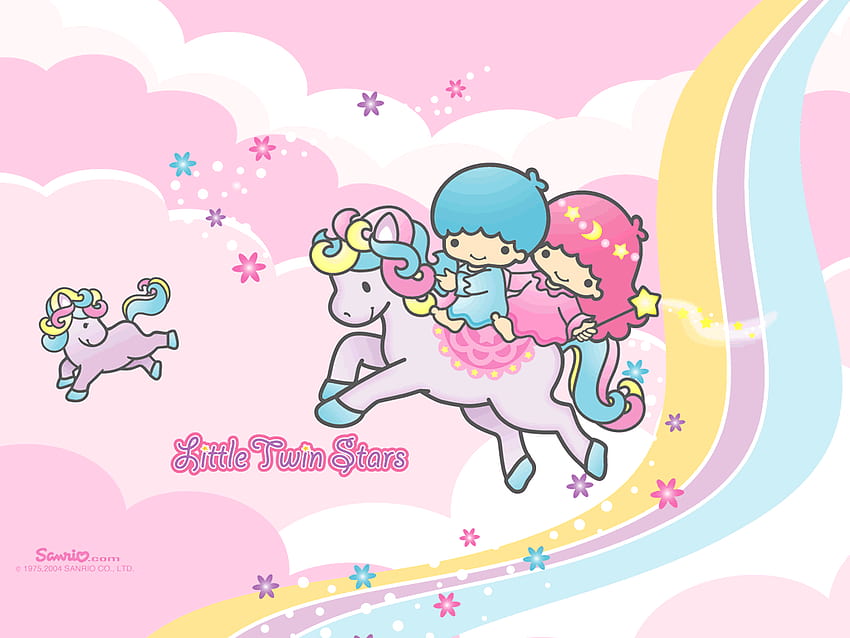 Little Twin Stars - Sanrio Background. Hawaii Kawaii Blog, Cute Sanrio HD wallpaper