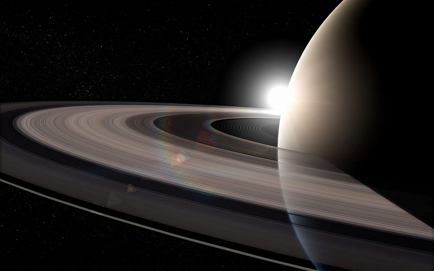Saturno Planeta Real papel de parede HD
