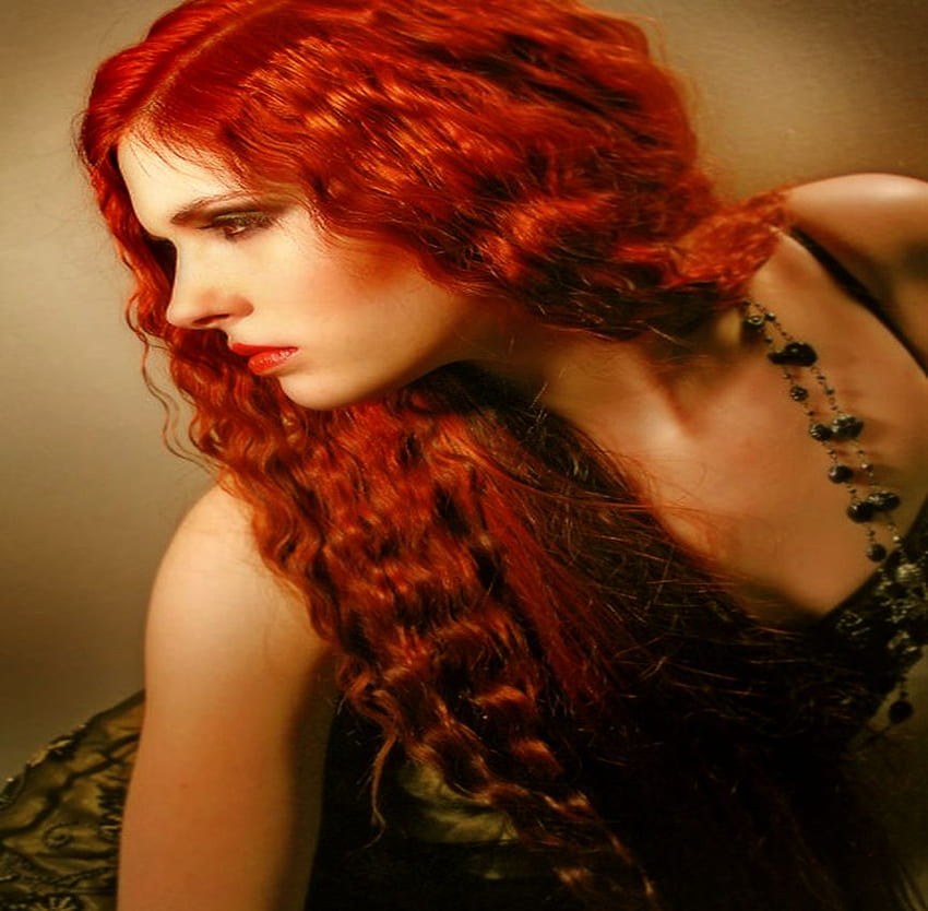 BEAUTIFUL RED HAIR, model, awesome, pretty, red, lovely, hair, woman, beauty HD wallpaper