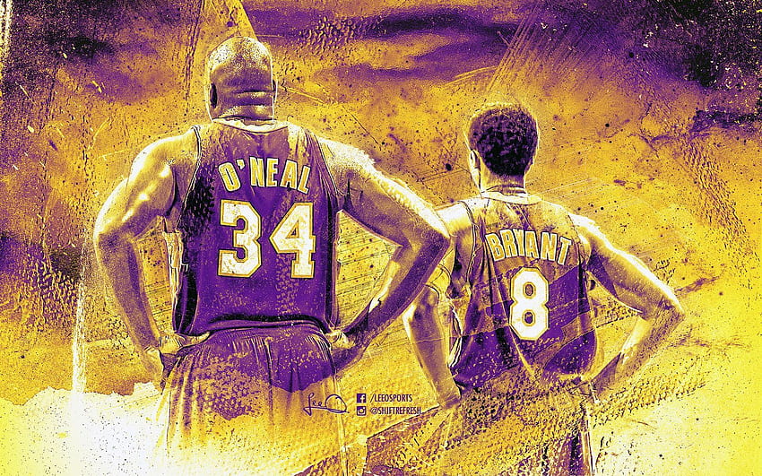 Shaq y Kobe Lakers. Lakers, Kobe Bryant Lakers fondo de pantalla