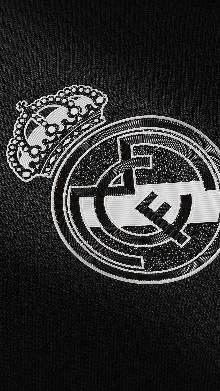 Real Madrid, Black Background HD phone wallpaper | Pxfuel