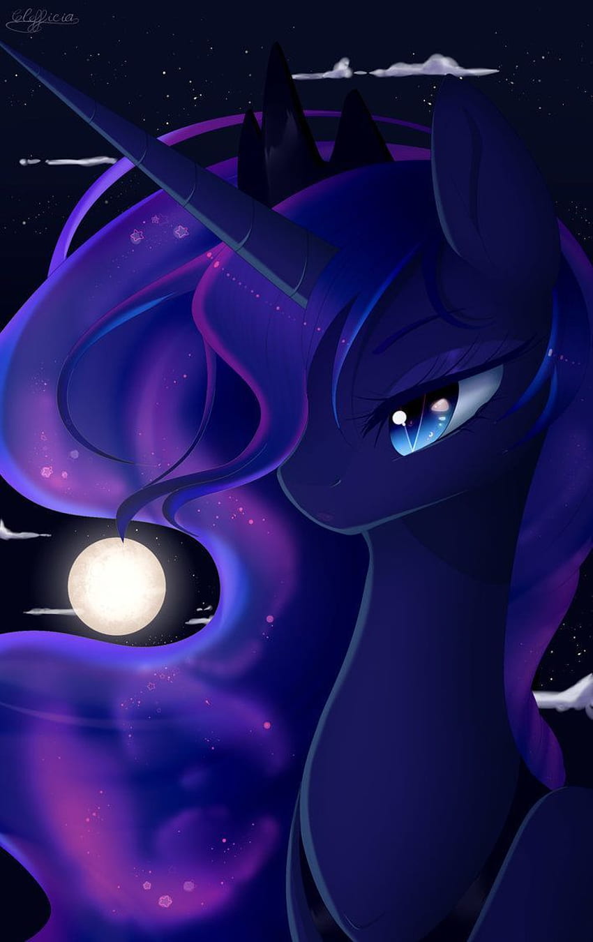 MLP: Luna . luna is best pony. My little pony, Princess Luna HD phone wallpaper