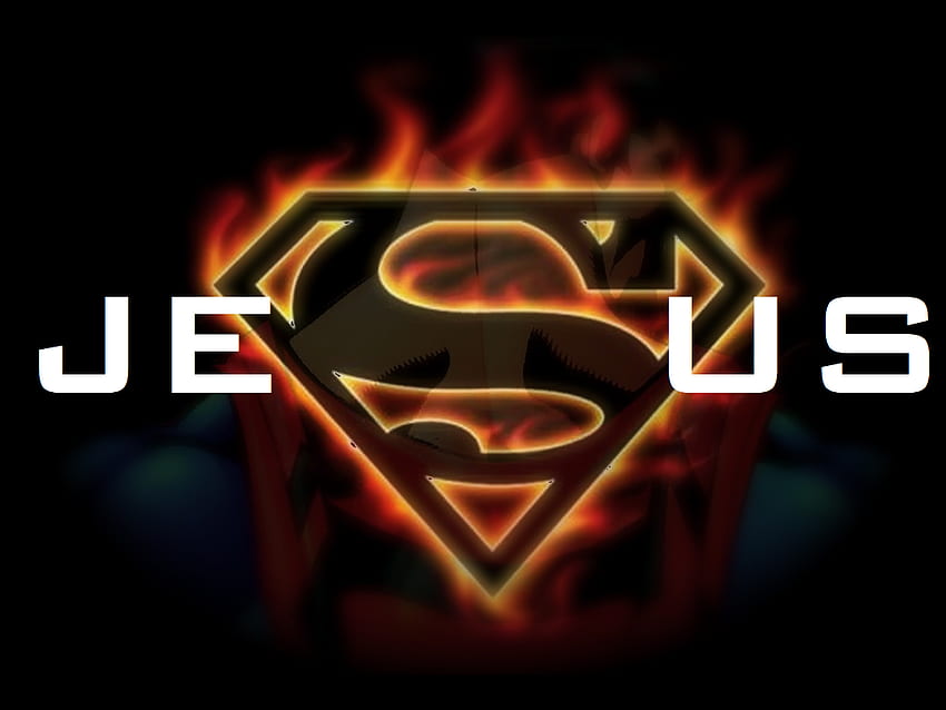 Jesus Superman, Jesus Logo HD wallpaper
