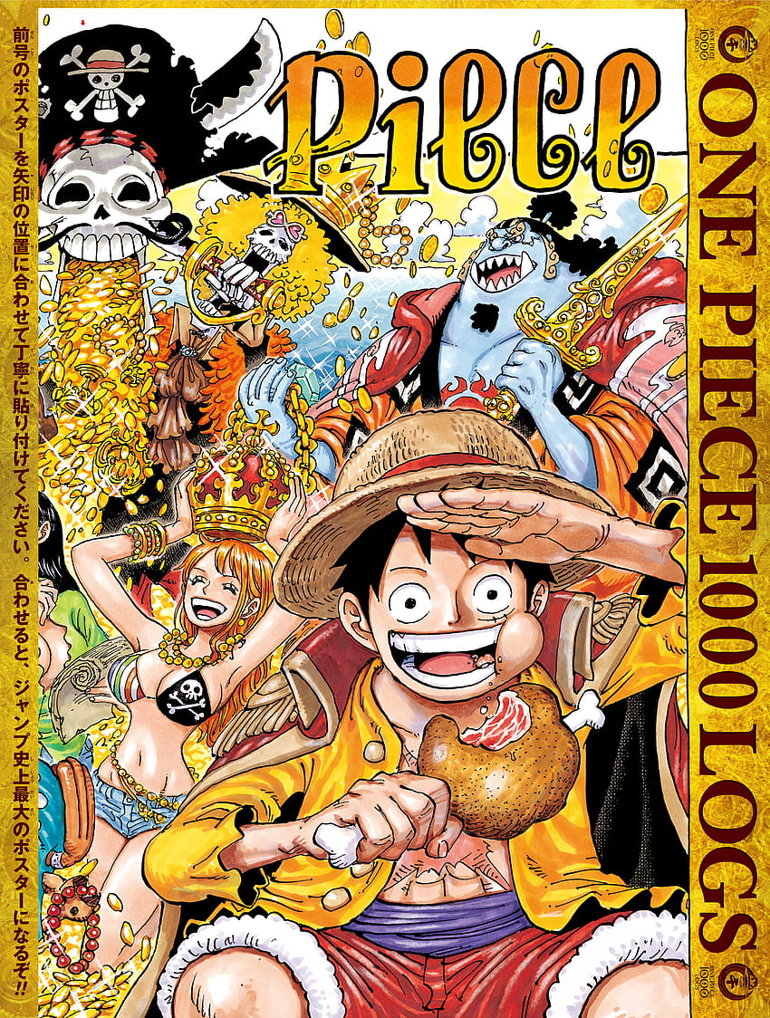 Chapter 1000, One Piece Poster HD phone wallpaper