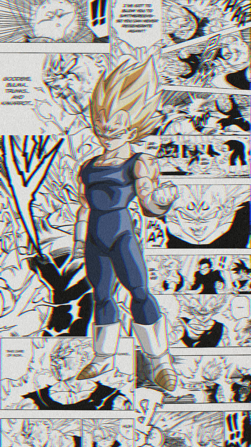 Majin Vegeta, Son-Goku, dbz HD-Handy-Hintergrundbild
