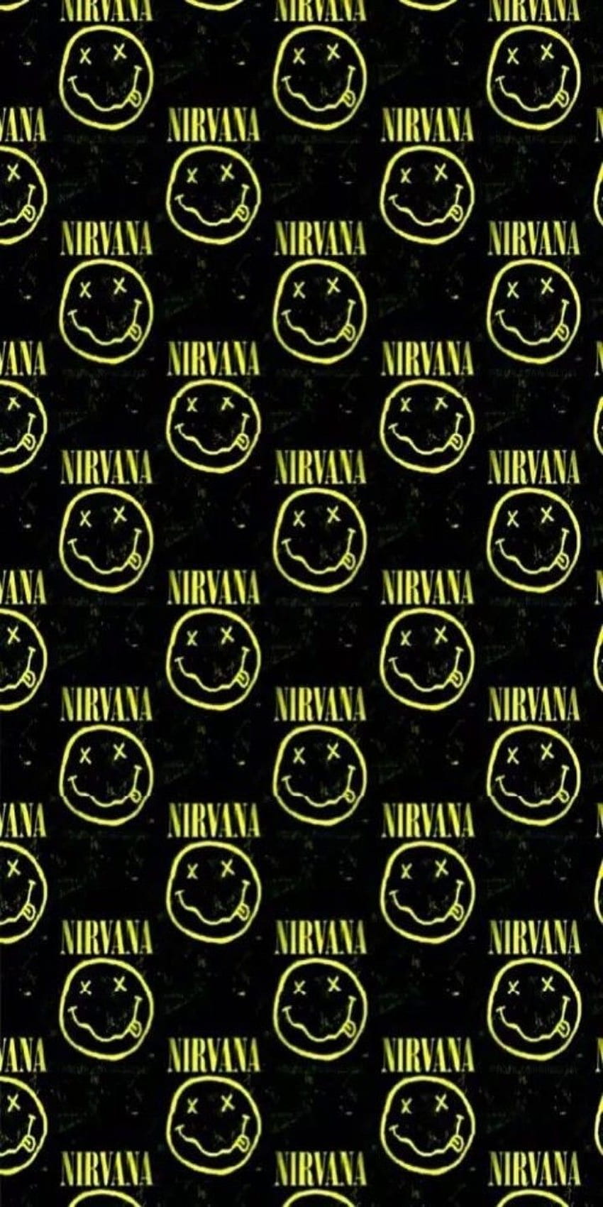 nirvana smiley face wallpaper