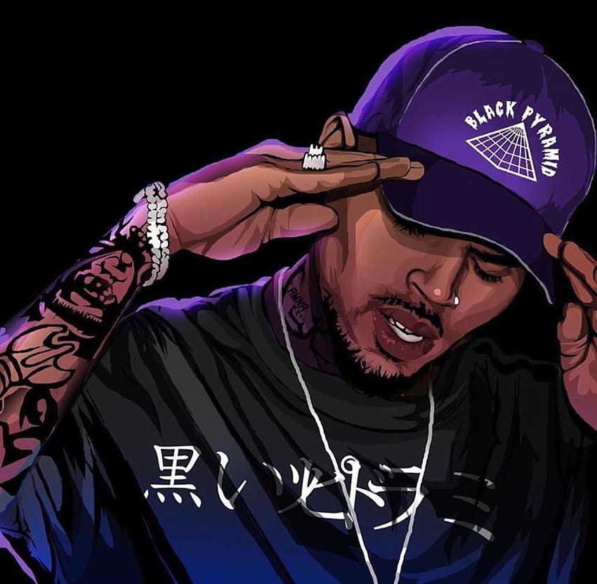 ღ sobre Chris Brown. Arte de Chris Brown, Chris Brown, Chris Brown Hoot, Dibujo de Chris Brown fondo de pantalla