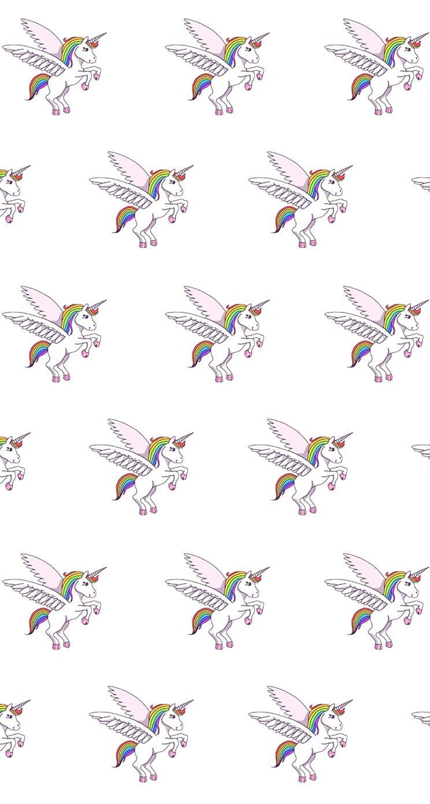 Cute Unicorn, Unicorn Pattern HD phone wallpaper