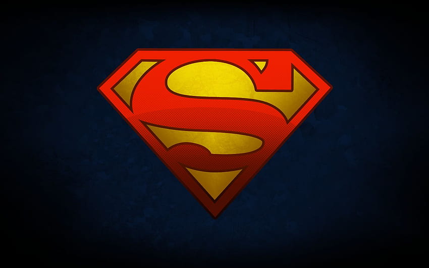 superman logo on blue superman logo on blue [] for your , Mobile & Tablet. Explore Superman Batman Logo . Batman Logo , Cool Superman HD wallpaper