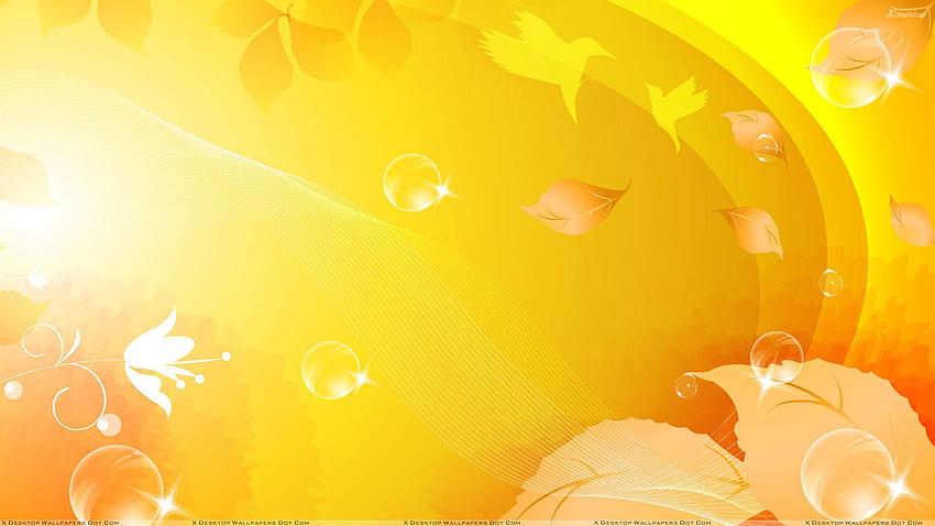 Gelber Hintergrund, hinduistische Zusammenfassung HD-Hintergrundbild