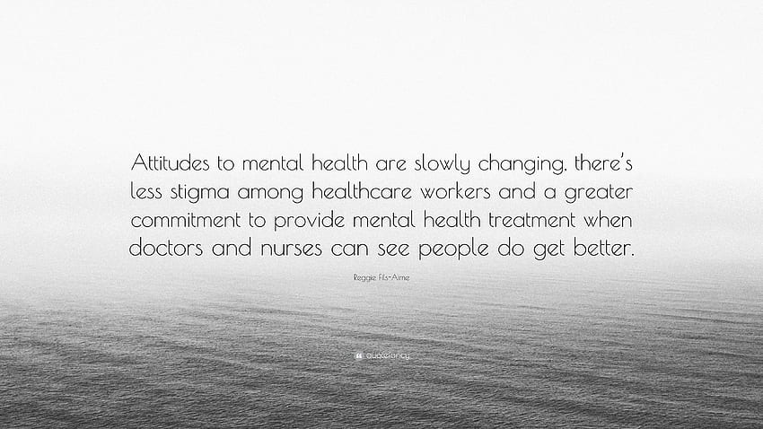 Citação de Reggie Fils Aime: “As atitudes em relação à saúde mental estão lentamente papel de parede HD