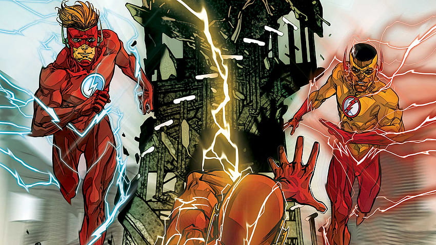The Flash: When Wally Met Wally, Wally West Rebirth HD wallpaper