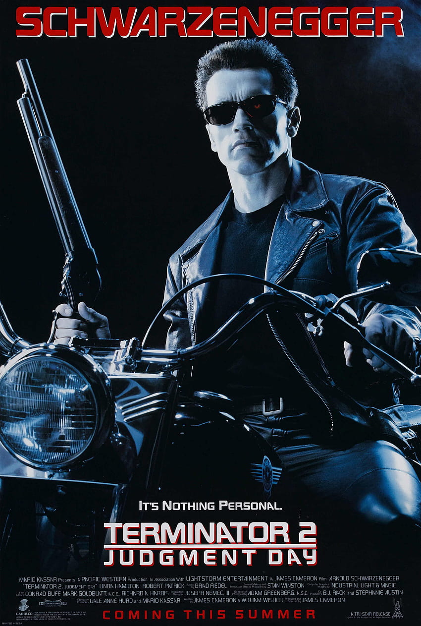 Terminator 2: El juicio final (1991), mitad humana, mitad Terminator fondo de pantalla del teléfono