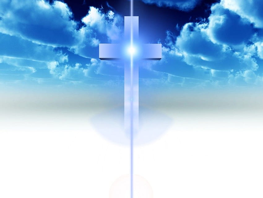 Religion, Blue Cross HD wallpaper