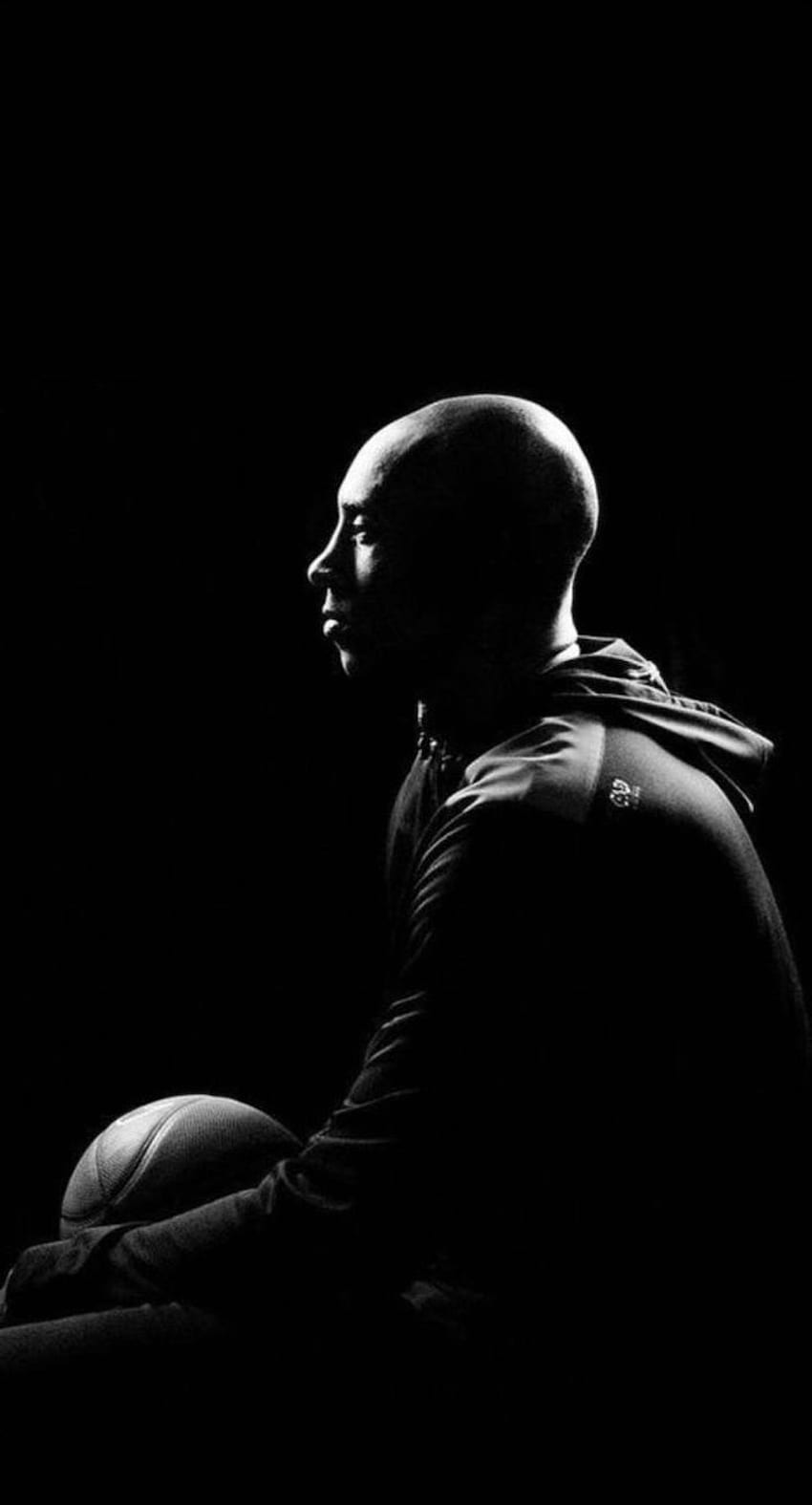 for a Kobe Bryant To Honor The Legend, Basketball Black and White HD phone wallpaper