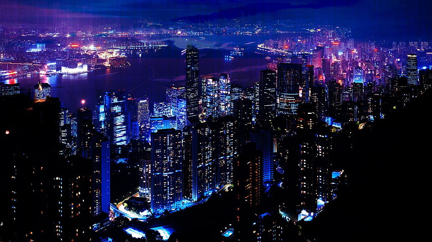 Aesthetic Night City PC HD Wallpapers - Wallpaper Cave