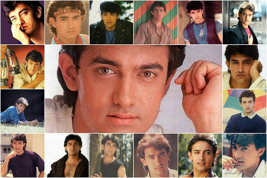 Rare Gallery Of Aamir Khan Facts N' Frames Movies. Music, Aamir Khan 1990 HD wallpaper