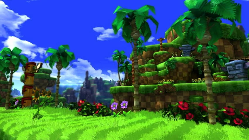 Modern Green Hill Zone, Green Hills papel de parede HD