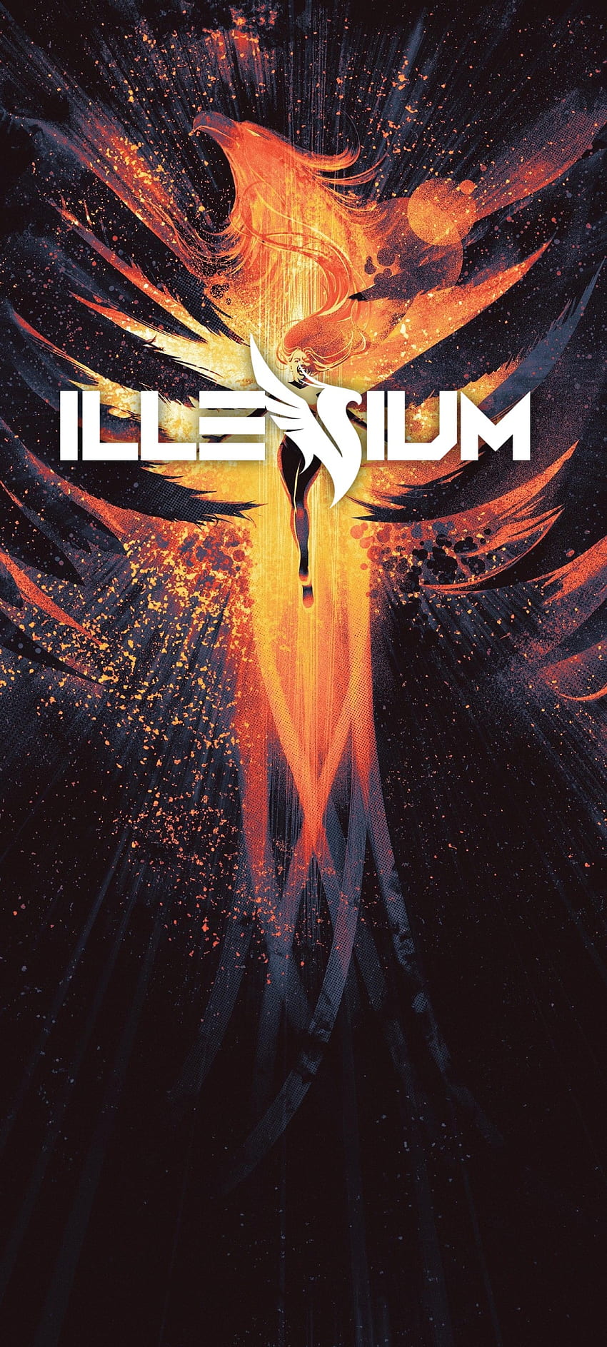 Illenium dark pheonix, фестивали, dj, Phoenix, edm HD тапет за телефон