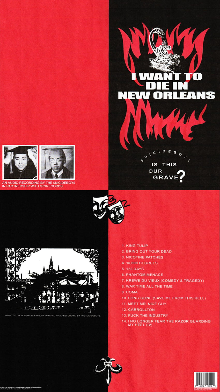 einige Ich möchte in New Orleans sterben, Suicideboys HD-Handy-Hintergrundbild