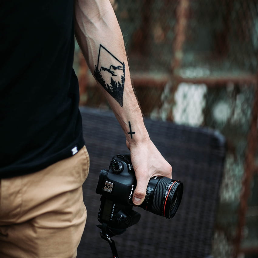 Camera Fractal Lens Stiple Tattoo by SMHartwork on DeviantArt