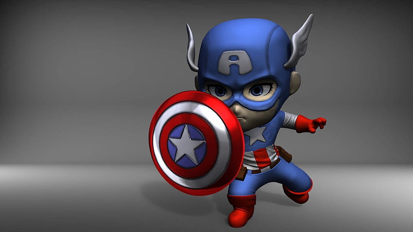 Baby Captain America HD wallpaper