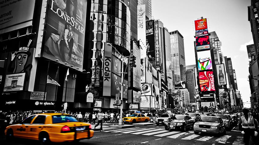 New York Cab, New York Taxi HD wallpaper