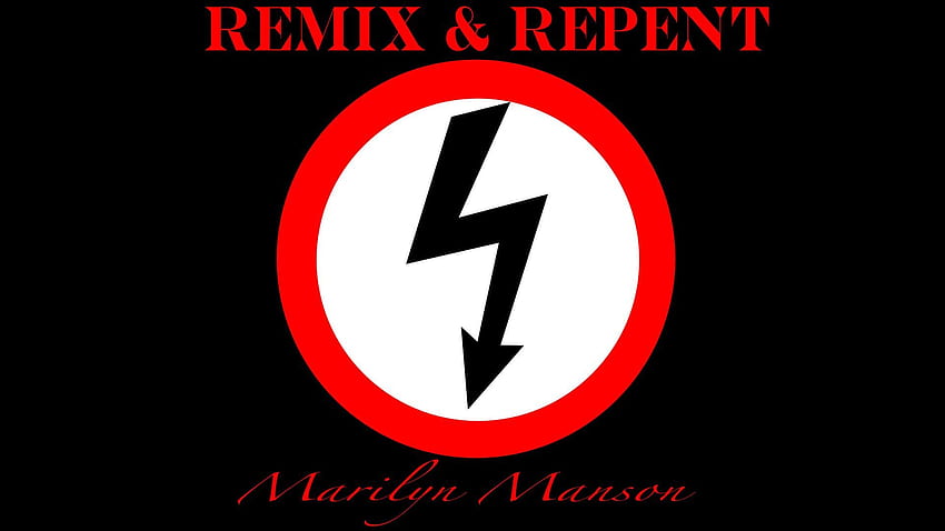 Marilyn Manson Remix And Repent. t, Marilyn Manson Logo HD wallpaper
