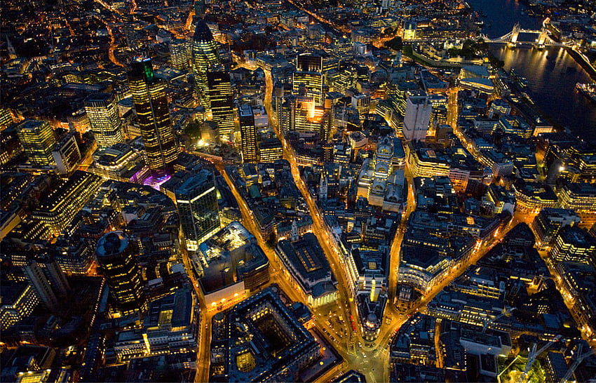 London at night, night, london, cityscape HD wallpaper