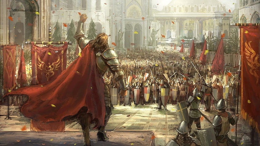 勝利！。 中世の本。 トバイアス、RPG と Google、中世の戦い 高画質の壁紙