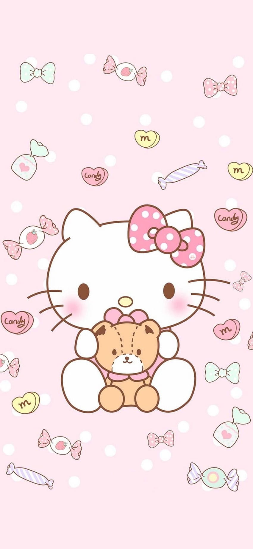 Cześć kotku . Hello Kitty, Kitty, Hello Kitty, Hello Cute Monster Tapeta na telefon HD