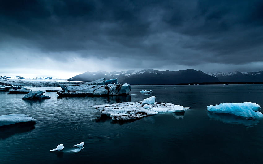Iceland iPhone For Computer Iceberg Ocean, Iceland Landscape HD wallpaper