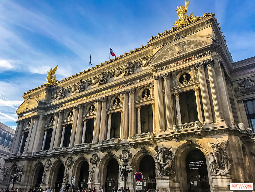 Paris Opera Garnier Opernhaus wiedereröffnet, Pariser Opernhaus HD-Hintergrundbild