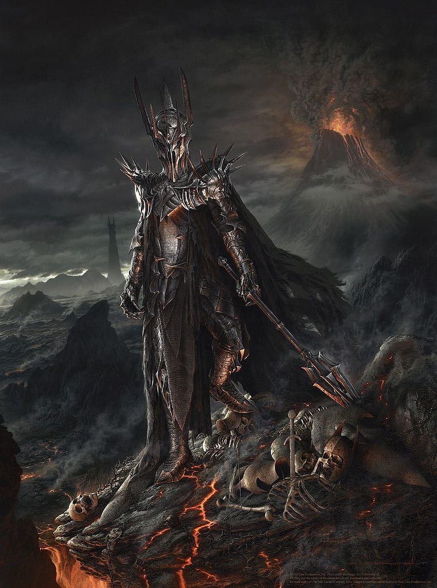 Sauron (Middle Earth), Mouth of Sauron HD phone wallpaper