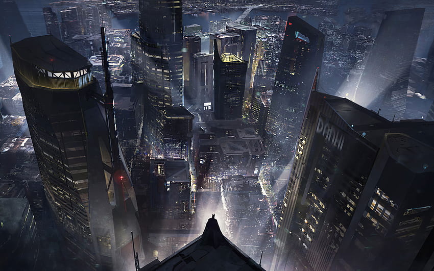 Batman Gotham City New Macbook Pro Retina , , Background, and HD wallpaper