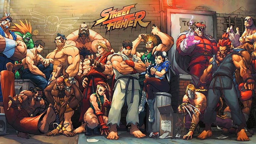Street Fighter II papel de parede HD