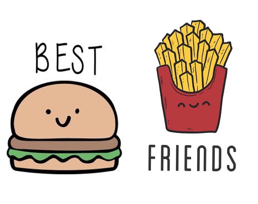 Beauty And Tips - Cute best friend pt 1 / Twitter, Cute French Fries HD wallpaper