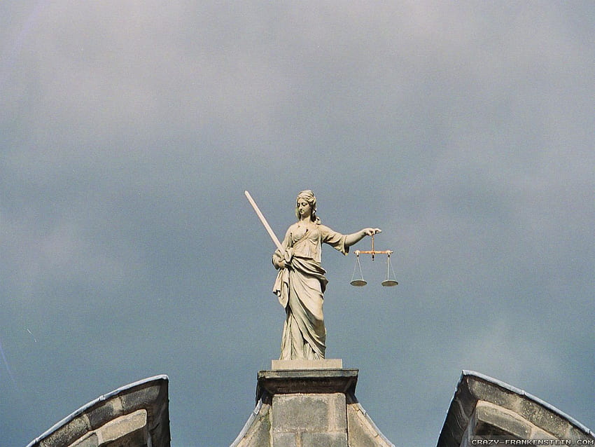 Lady Justice Statue, Cool Scales of Justice HD wallpaper
