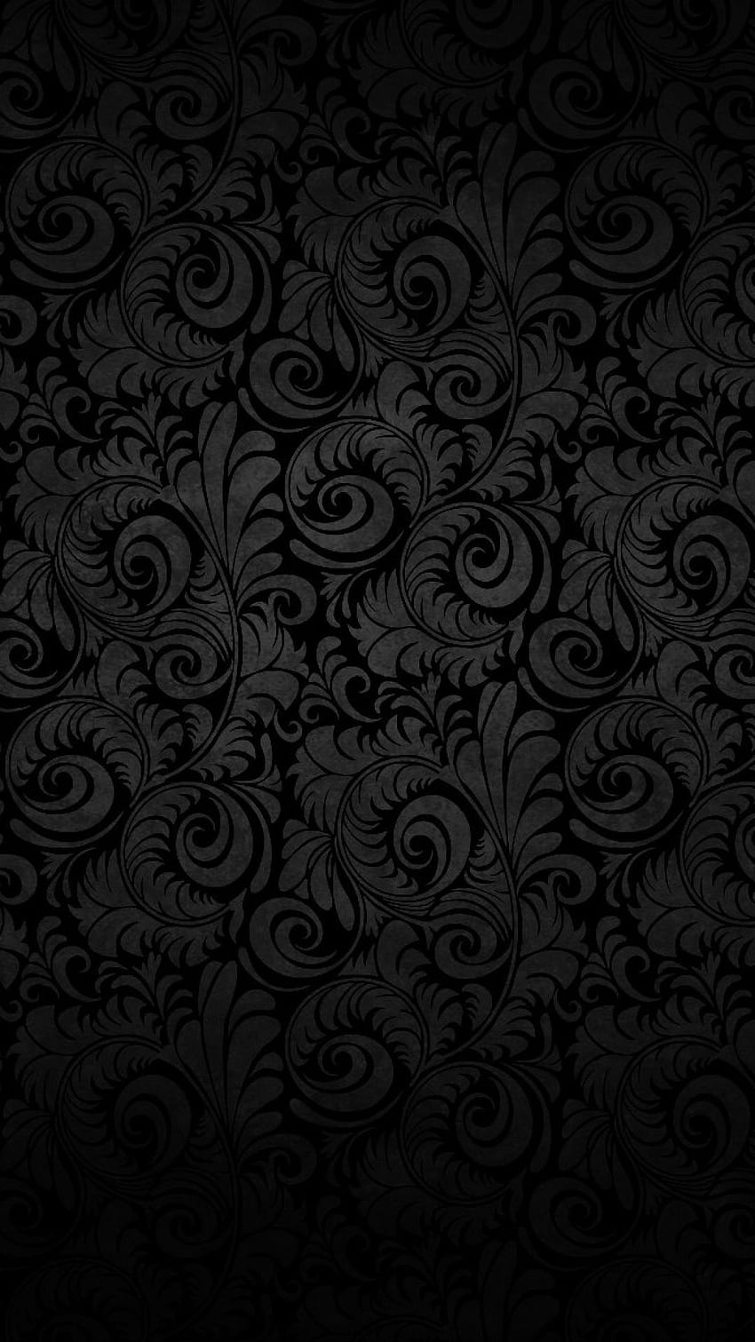 Black Paisley HD phone wallpaper