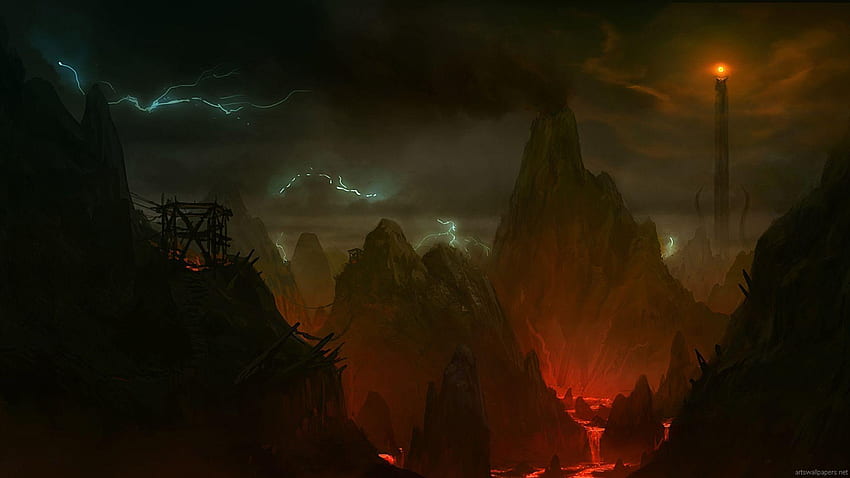 Herr der Ringe Hintergrund, Lotr Sauron HD-Hintergrundbild
