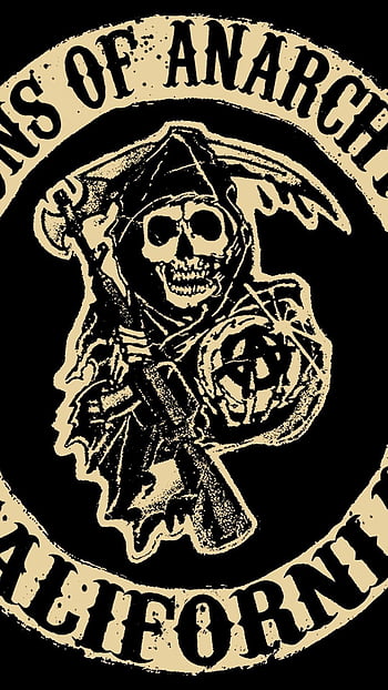 Sons of Anarchy logo illustration Death Jax Teller Charming Tshirt  Amazoncom anarchy television logo png  PNGEgg